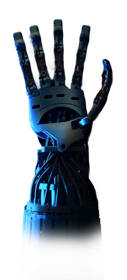 Persona AI hand palm